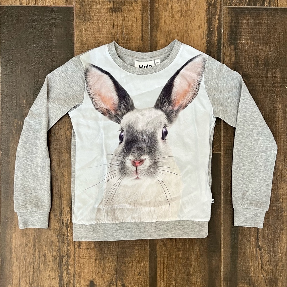 EUC Molo Rabbit Shirt - Picture 3 of 5